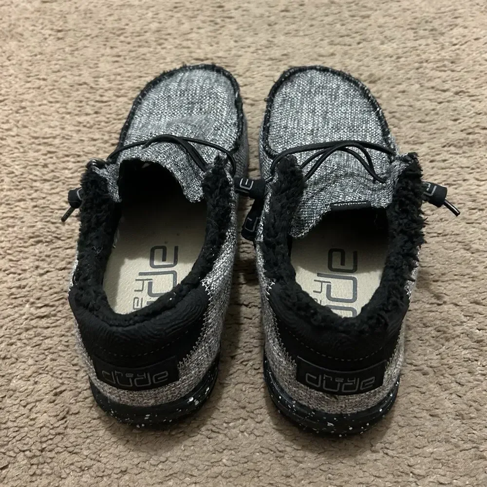 Hey Dude Wally Stitch Stormcloud Men’s US 9